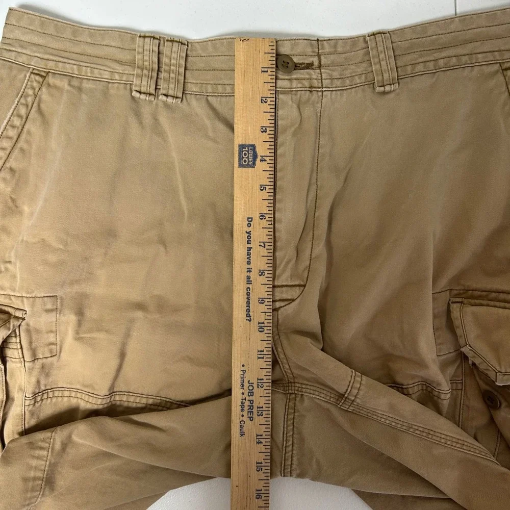 Polo Ralph Lauren Cargo Shorts Mens 40 Tan Classic Polo Chino Multi Pocket